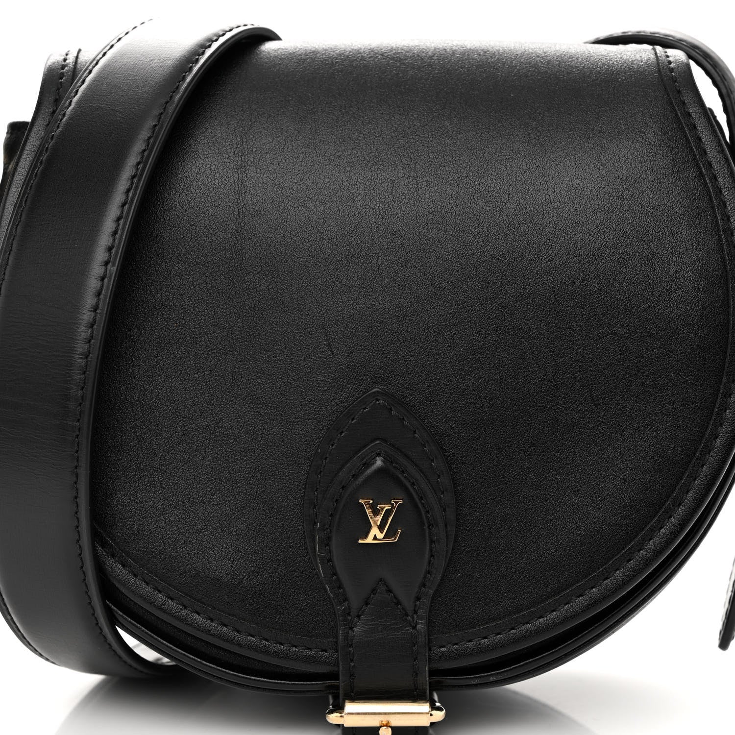 Louis Vuitton Calfskin Tambourin Black 7 of 10
