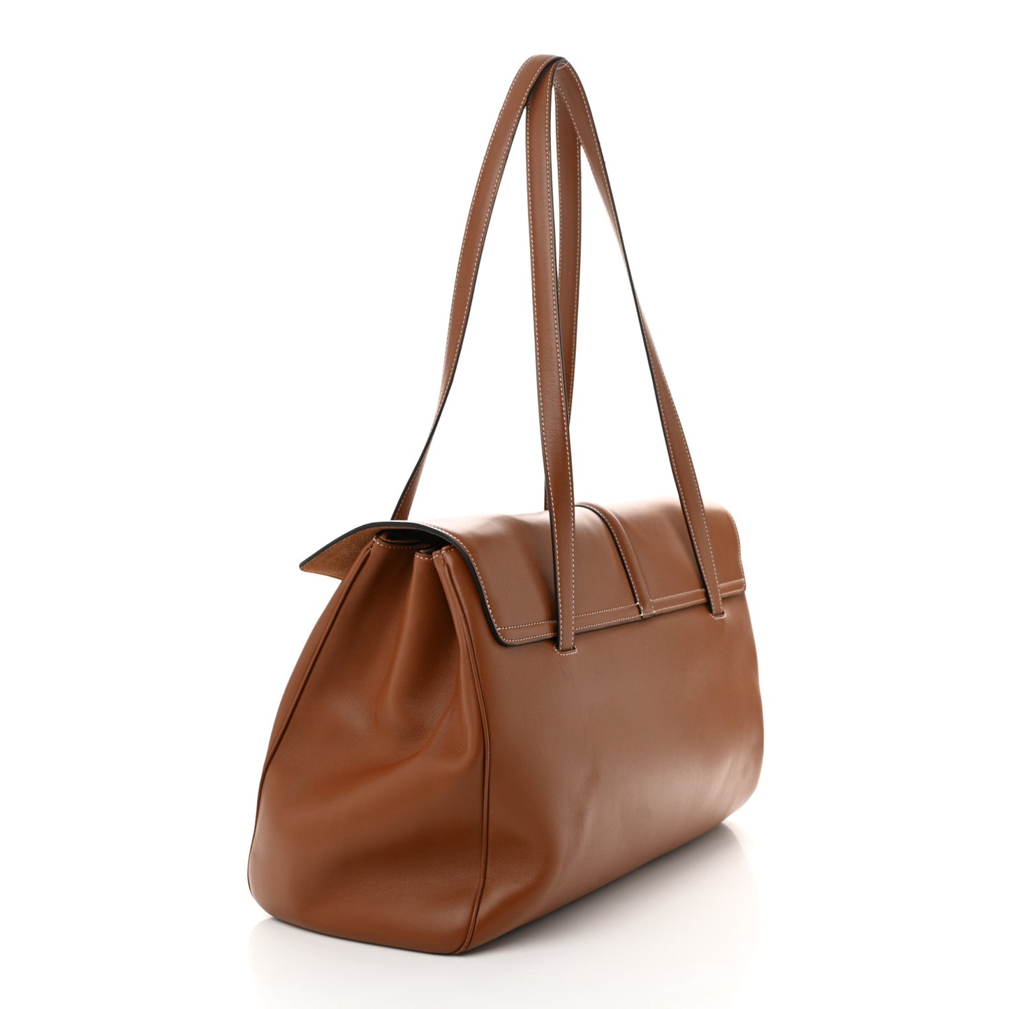 Calfskin Large Soft 16 Bag Tan