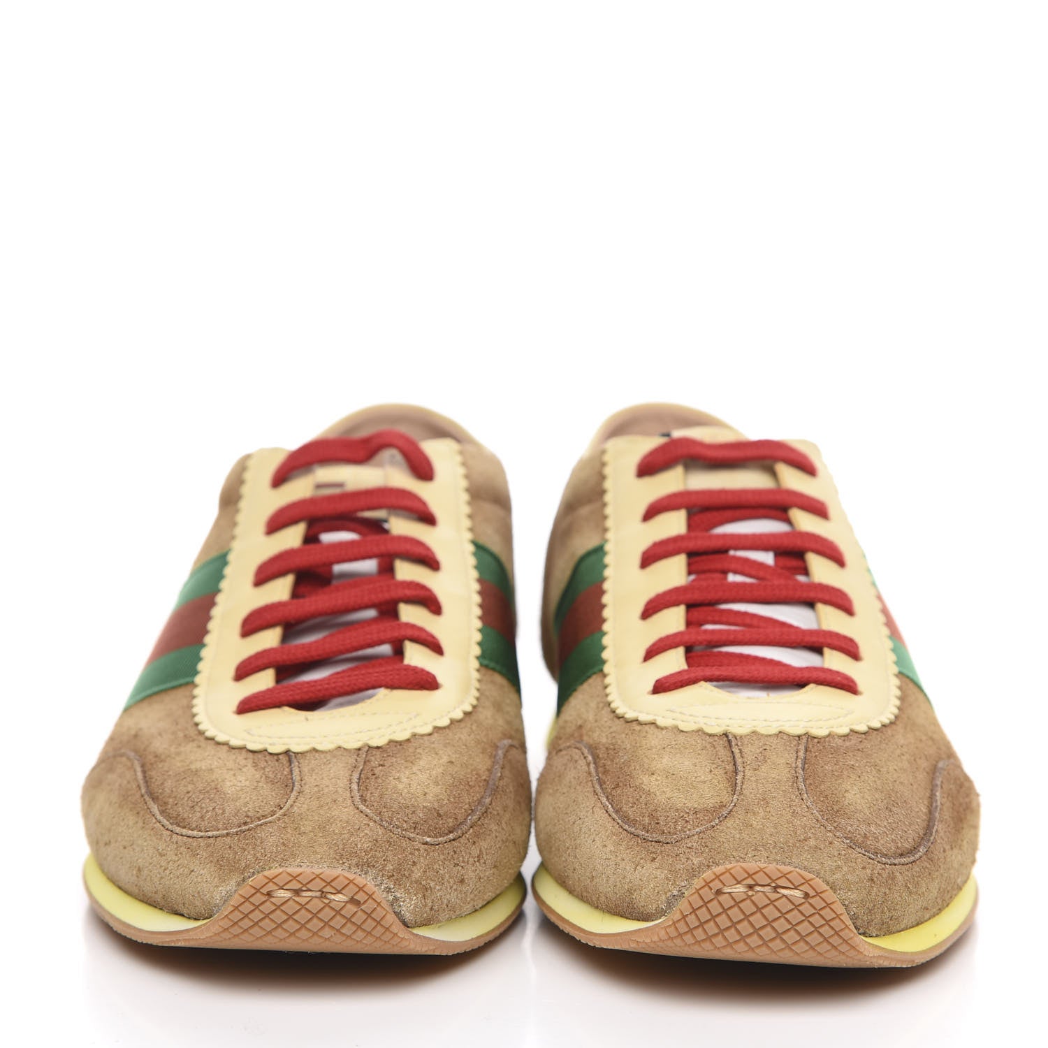 Gucci Suede Web Mens Rocket Sneakers 12 Nocciola Burro 2 of 10