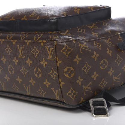 Louis Vuitton Monogram Macassar Josh Backpack 7 of 10