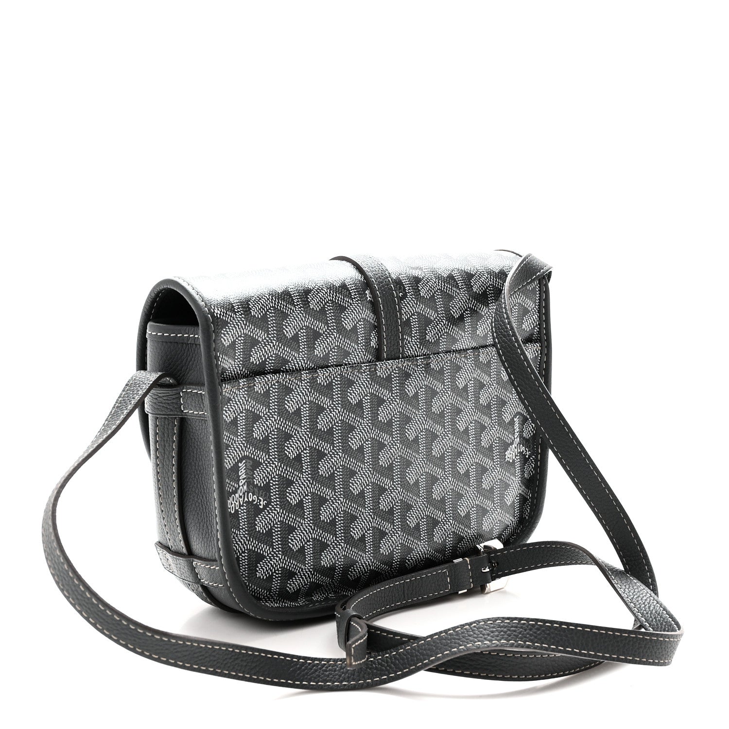 Goyard Goyardine Belvedere II PM Messenger Bag Gray 3 of 11