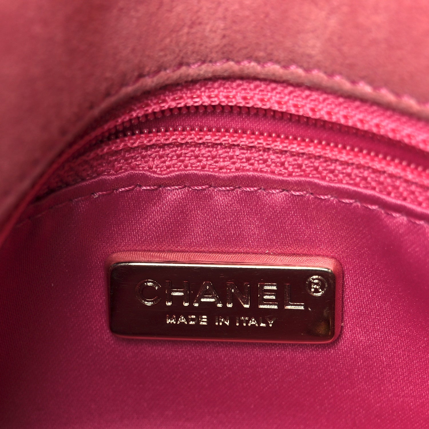 Chanel Metallic Goatskin Strass Small Flap Bag Pink 6 of 11