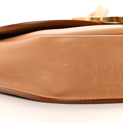 Saint Laurent Smooth Vintage Calfskin Small Kaia Satchel Brown Gold 9 of 14