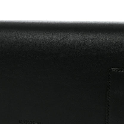Saint Laurent Calfskin Classic Betty Clutch Black 9 of 9