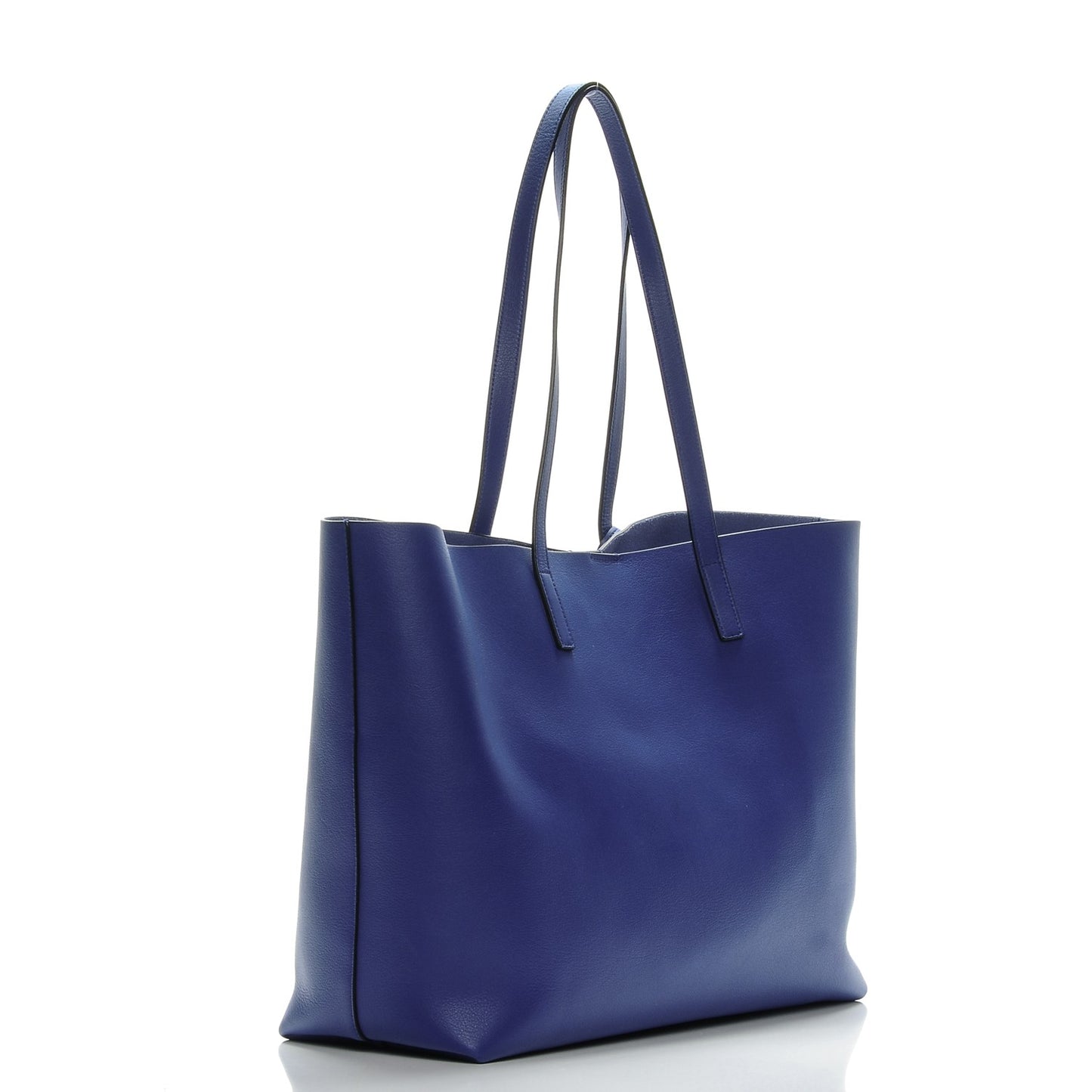 Calfskin Large Shopping Tote Ultramarine