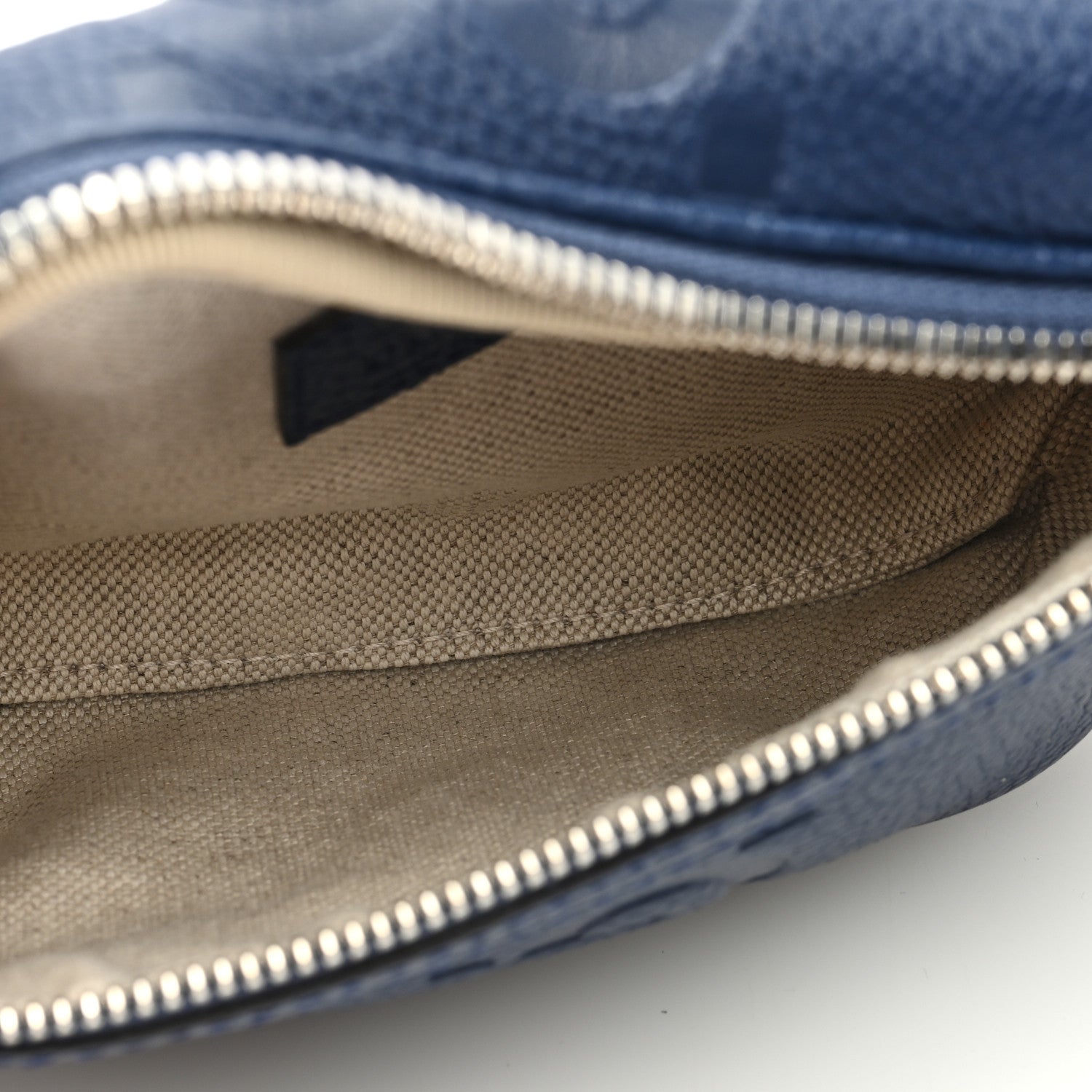 Gucci Piuma Calfskin Jumbo GG Embossed Small Belt Bag Royale 5 of 9