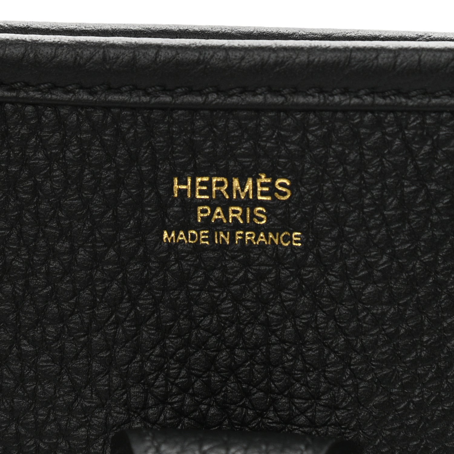 Hermes Taurillon Clemence Evelyne III PM Black 6 of 10