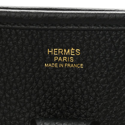 Hermes Taurillon Clemence Evelyne III PM Black 6 of 10