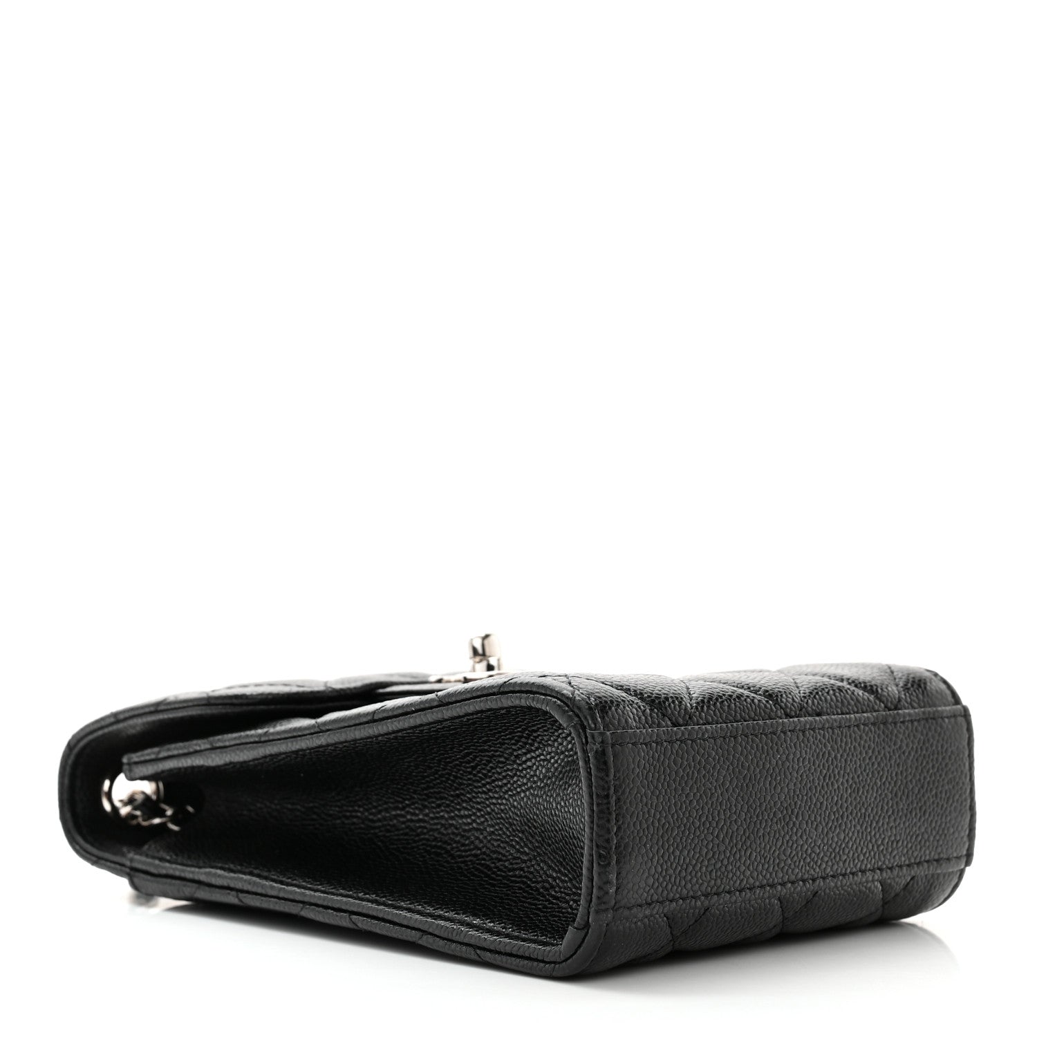 Chanel Caviar Quilted Classic Phone Holder Black 4 of 11