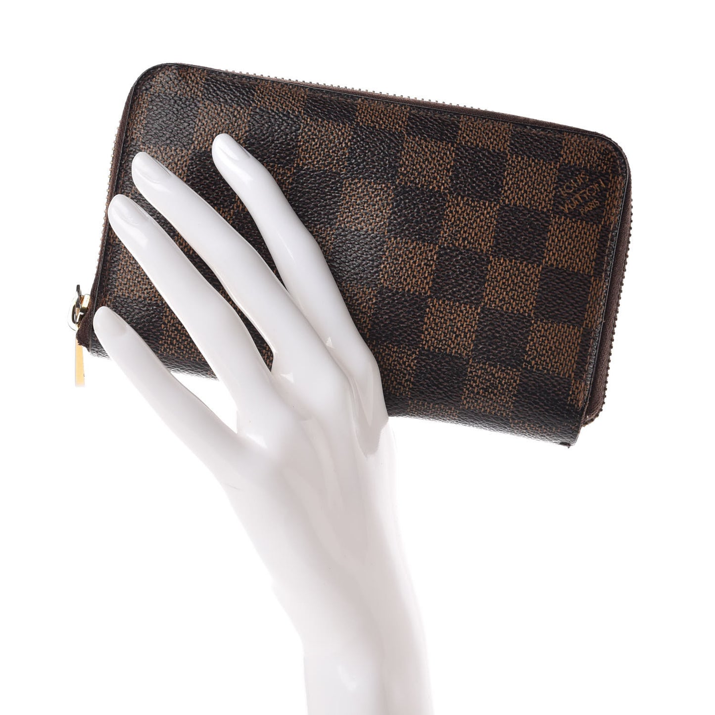 Damier Ebene Zippy Compact Wallet