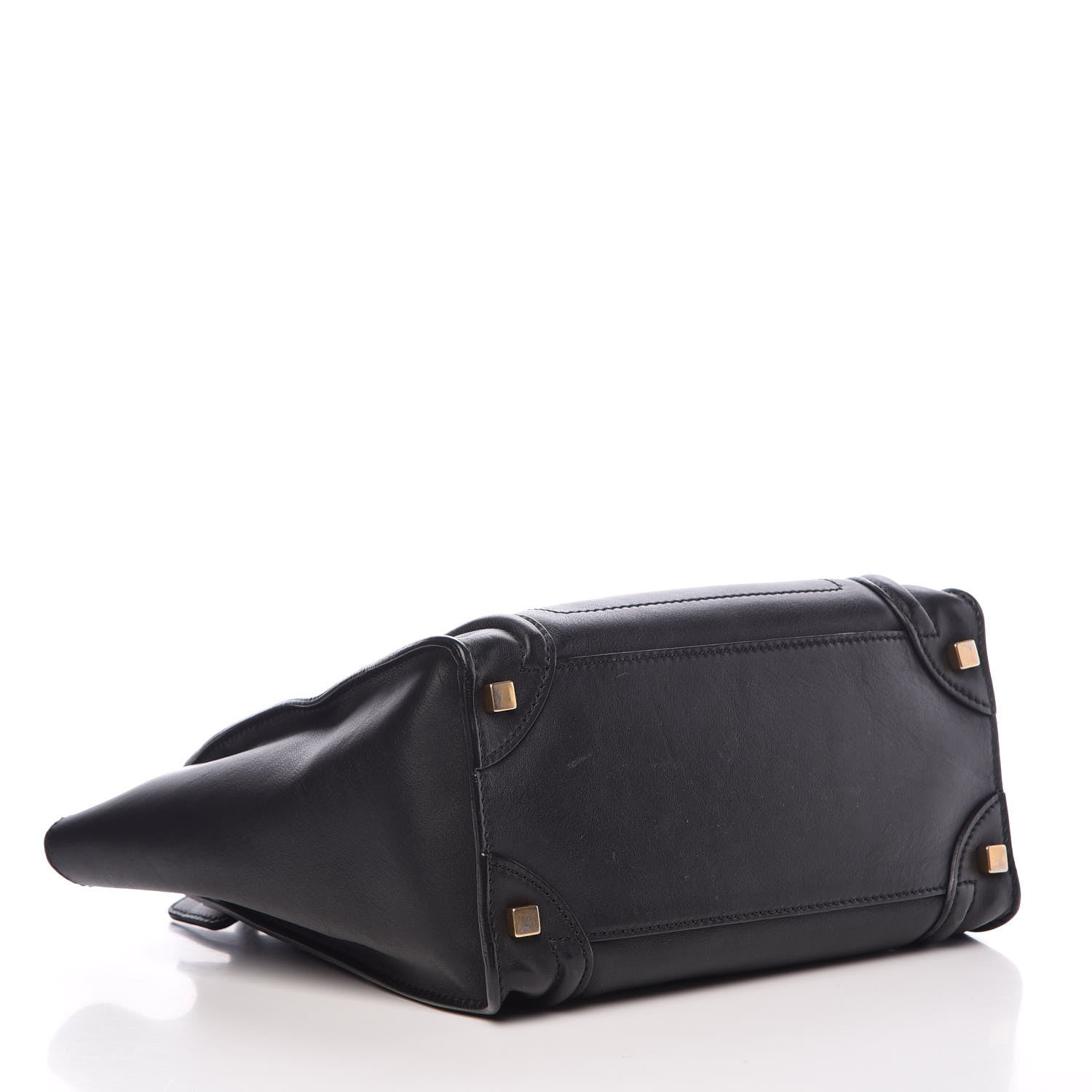 Celine Smooth Calfskin Micro Luggage Black 4 of 11