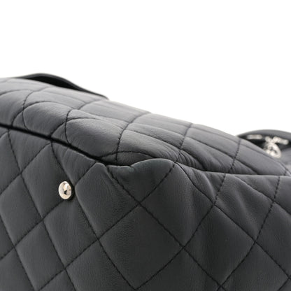 Chanel Calfskin Quilted Ultra Pocket Shopping Tote Black 12 of 12