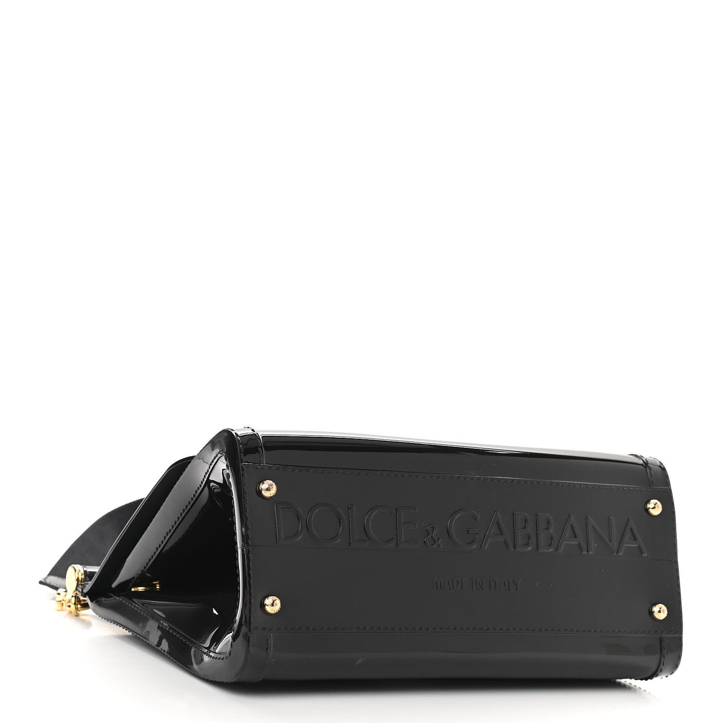 Rubber Miss Sicily L'Amore Satchel Black
