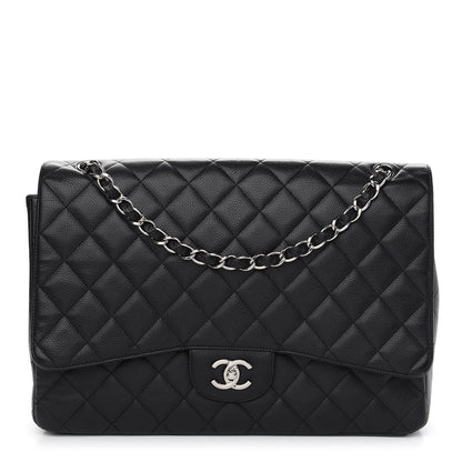Chanel Caviar Quilted Maxi Single Flap Black 1 of 9