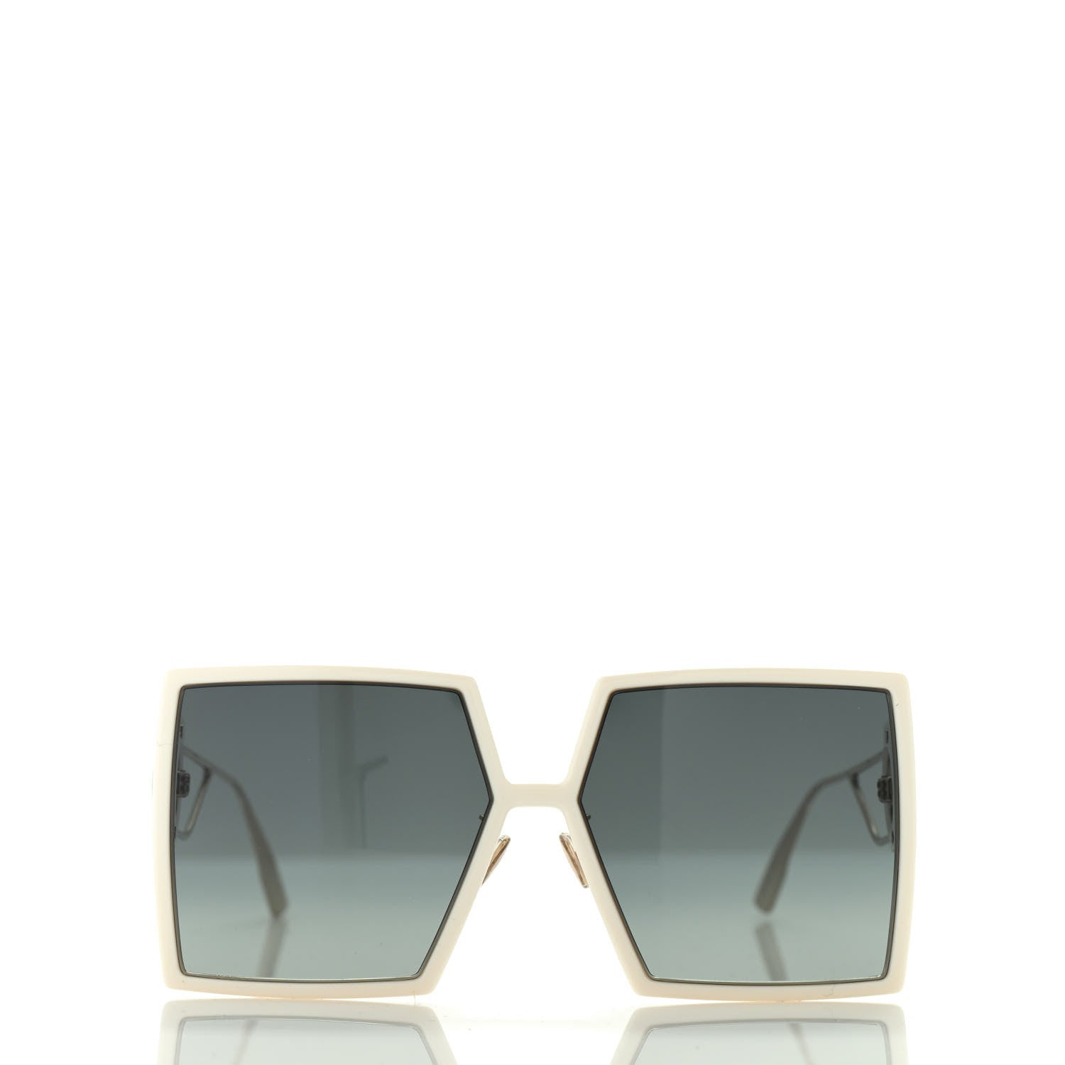 Christian Dior Square 30 Montaigne Sunglasses White 2 of 8