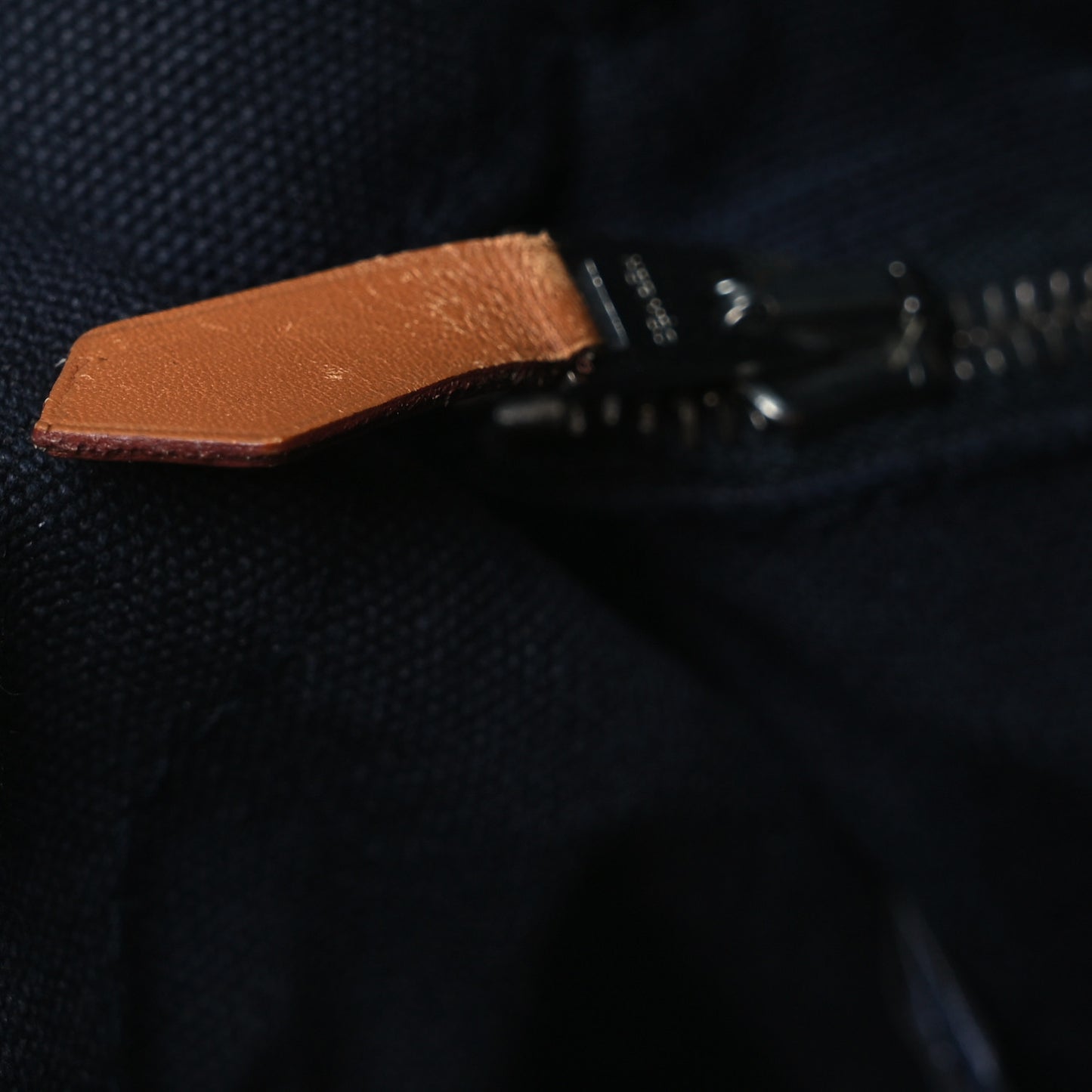 Canvas Tout Fourre PM Navy Brown