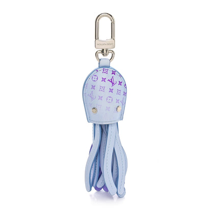 Louis Vuitton LV Octopus Bag Charm Blue 1 of 3