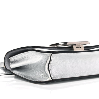 Valentino Garavani Metallic Calfskin VSling Belt Bag Silver 4 of 14