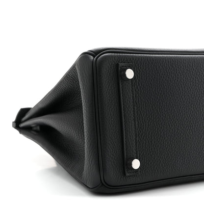 Hermes Togo Birkin 25 Black 9 of 11