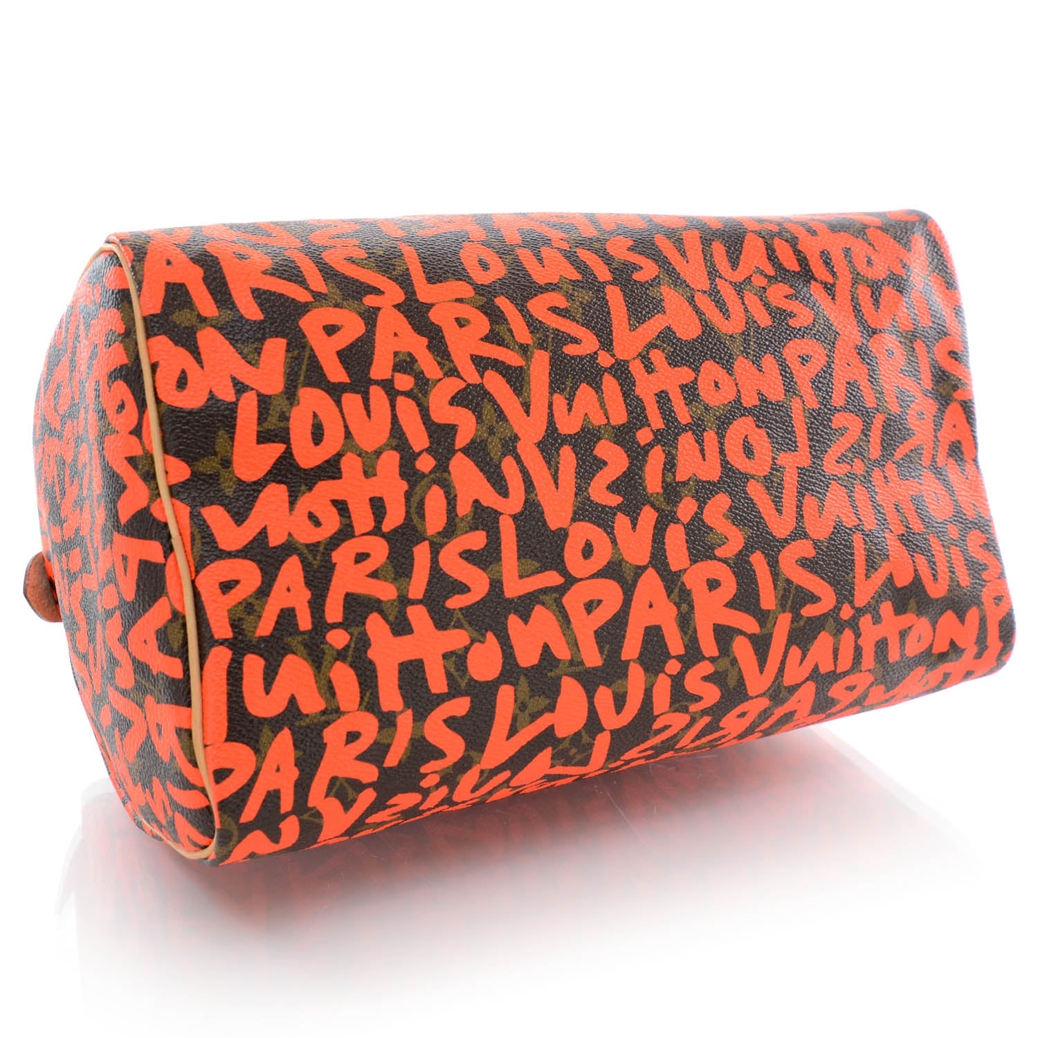 Louis Vuitton Monogram Graffiti Speedy 30 Orange 4 of 8
