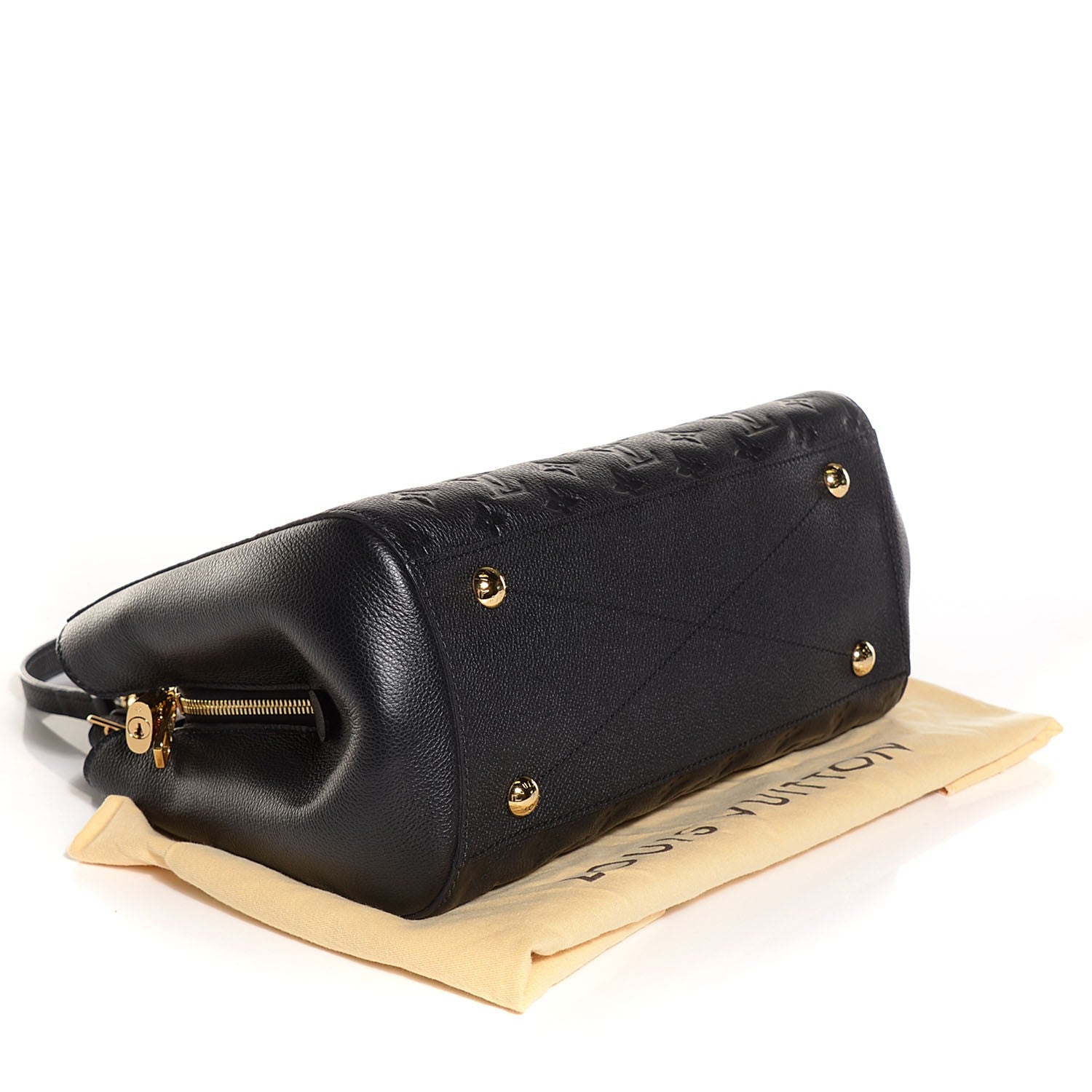 Louis Vuitton Empreinte Montaigne MM Black 4 of 8