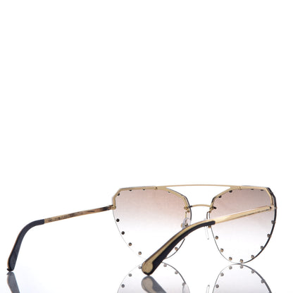 Louis Vuitton The Party Gradient Sunglasses Z0984E Brown 4 of 9