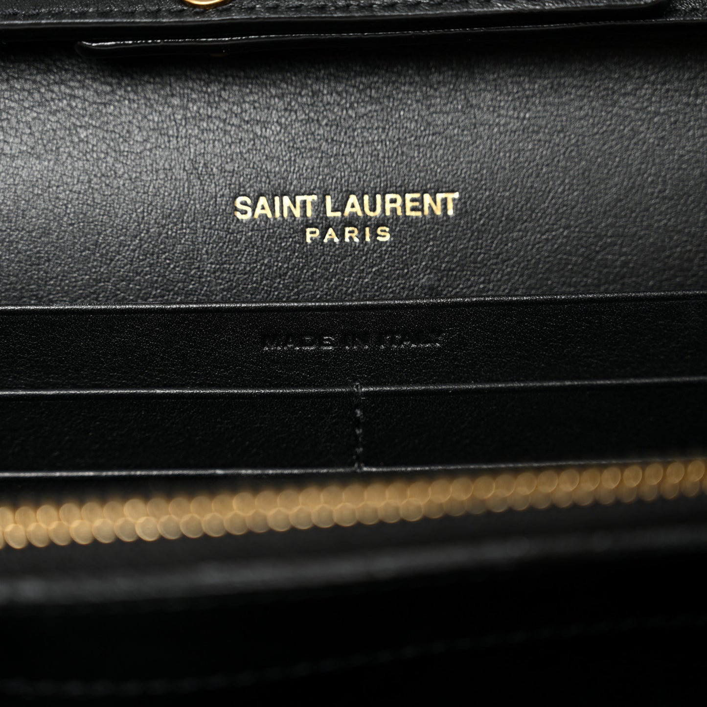 Patent Monogram Chain Wallet Tortoiseshell