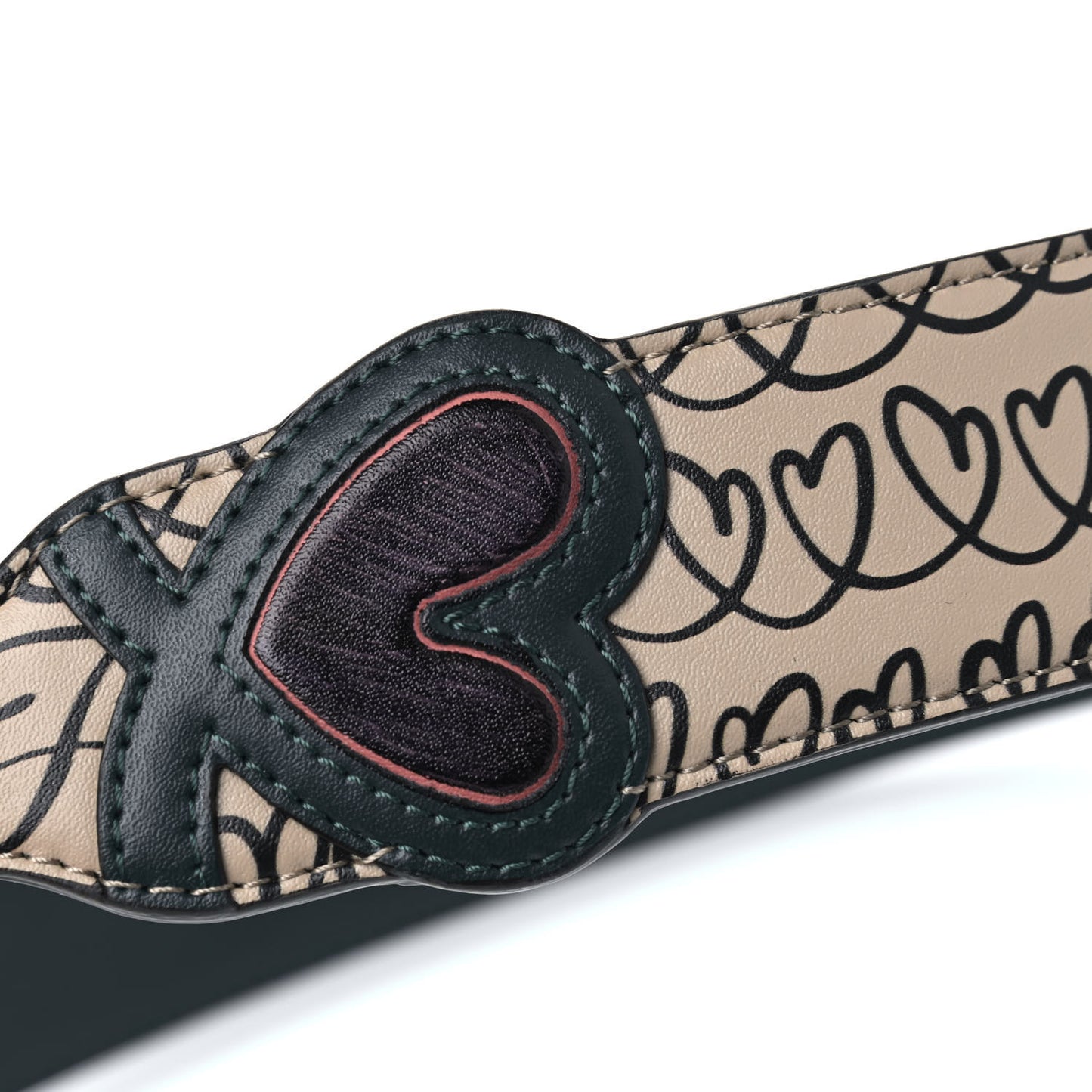 Calfskin Open Your Heart Strap You Amido Amazzonia Multicolor