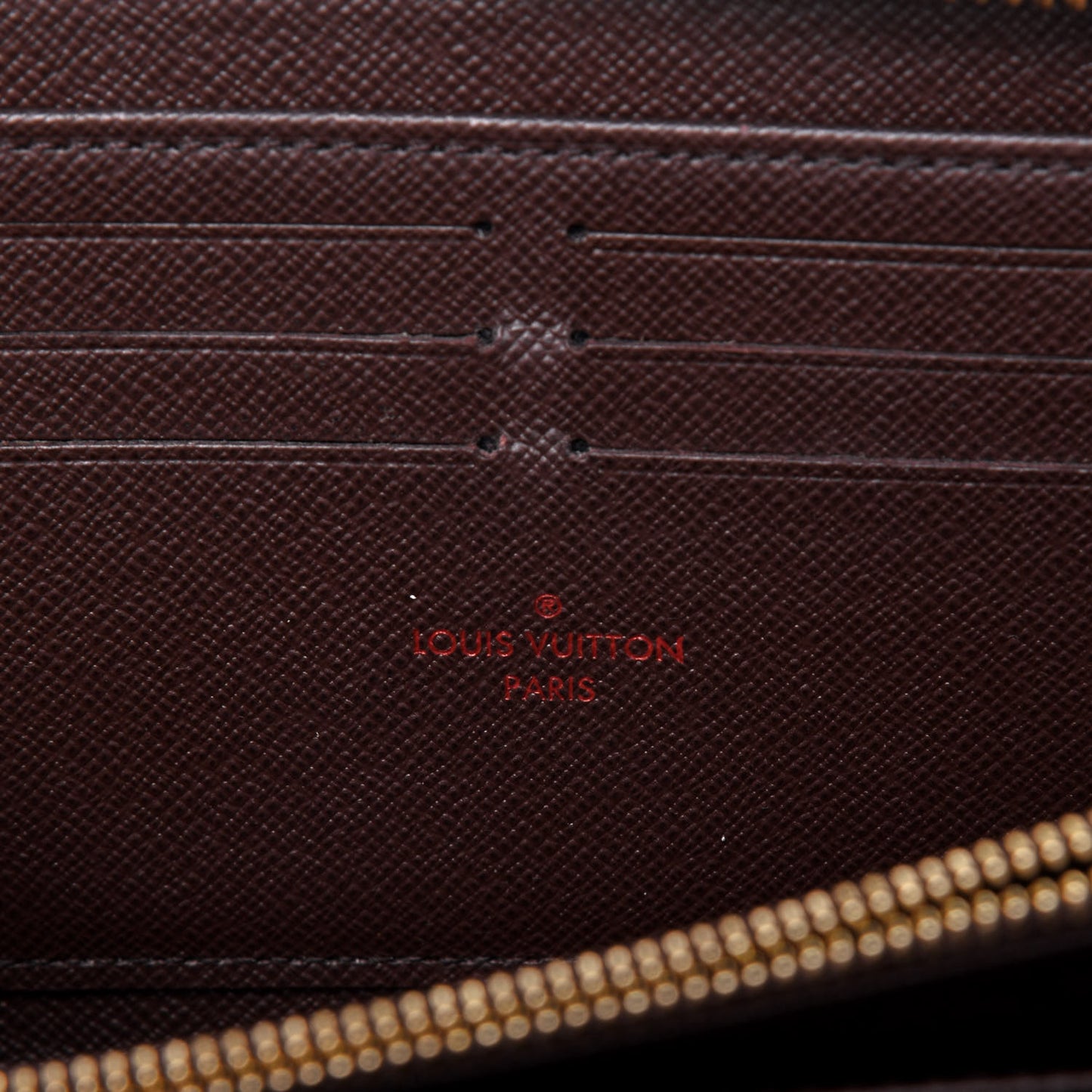 Damier Ebene Zippy Wallet