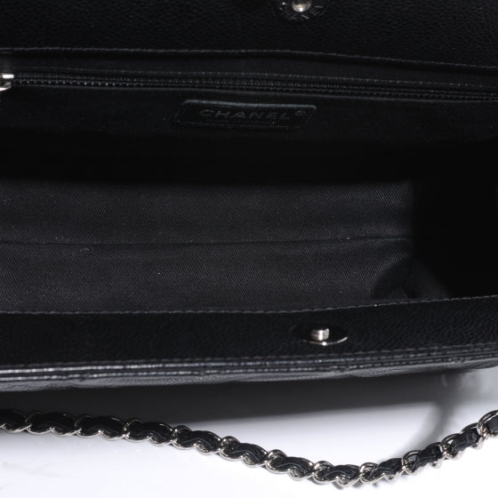 Chanel Caviar CC Timeless Shopping Tote Black 6 of 8