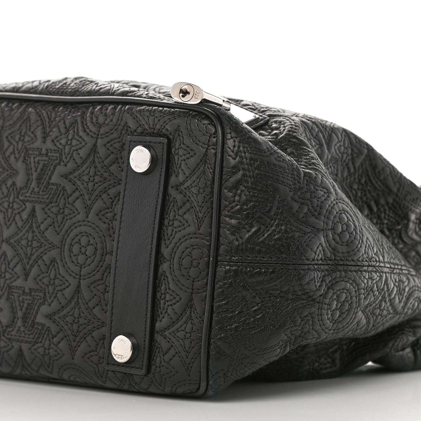 Monogram Lambskin Antheia Lilia PM Black