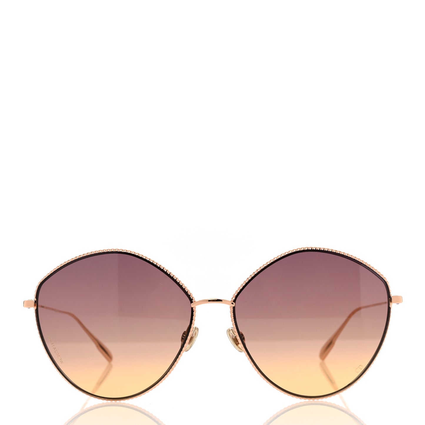Metal DiorSociety 4 Sunglasses Gold