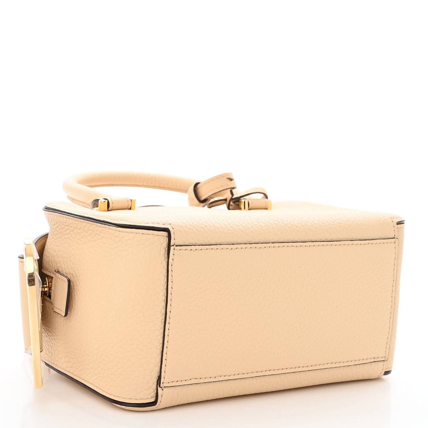 Taurillon Soft Mini Cool Box Satchel Dune