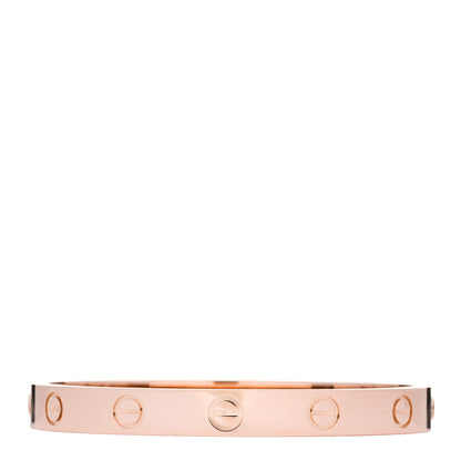 Cartier 18K Pink Gold LOVE Bracelet 15 2 of 9