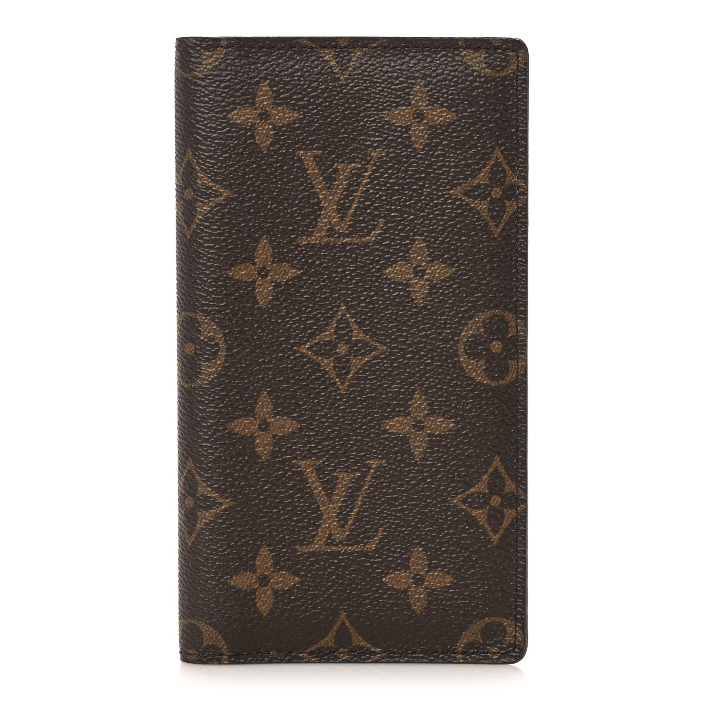 Monogram Checkbook Holder Case Wallet