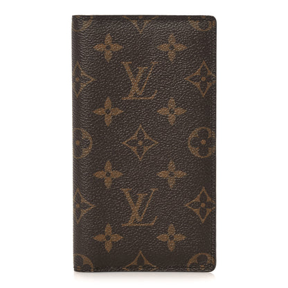Louis Vuitton Monogram Checkbook Holder Case Wallet 1 of 7