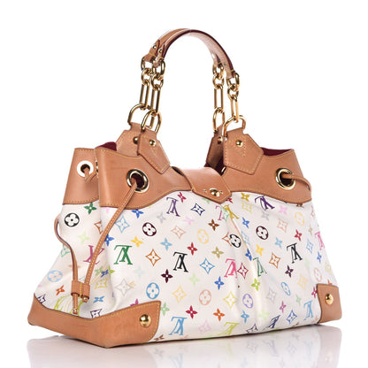 Louis Vuitton Monogram Multicolor Ursula White 3 of 14