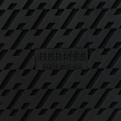 Hermes Suede Goatskin Woolskin Womens Chypre Sandals 38 Rose Aube 7 of 9