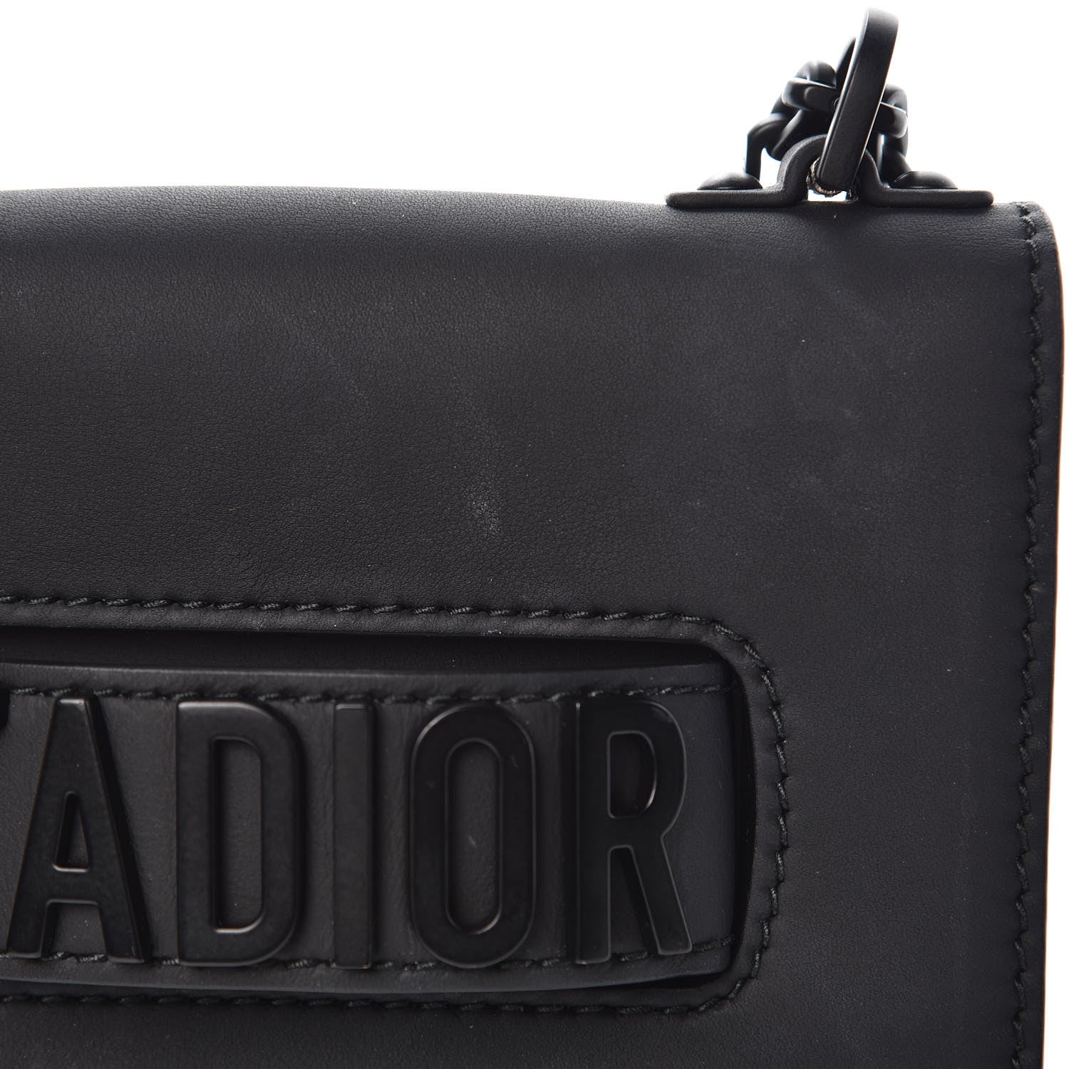 Christian Dior Ultra Matte Calfskin Mini J'Adior Chain Flap Bag Black 9 of 10