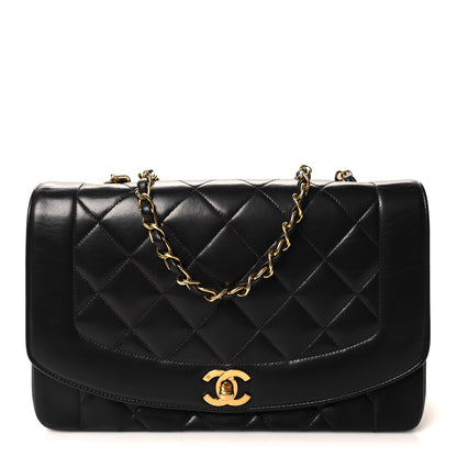 Chanel Lambskin Medium Single Flap Black 1 of 10