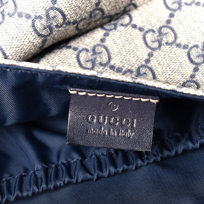 Gucci GG Plus Monogram Messenger Diaper Bag Navy 6 of 12
