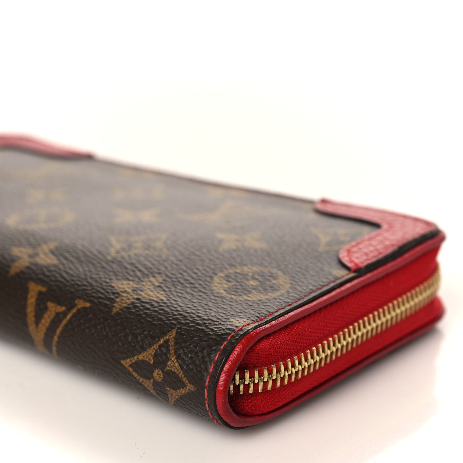 Louis Vuitton Monogram Retiro Zippy Wallet Cherry 8 of 10