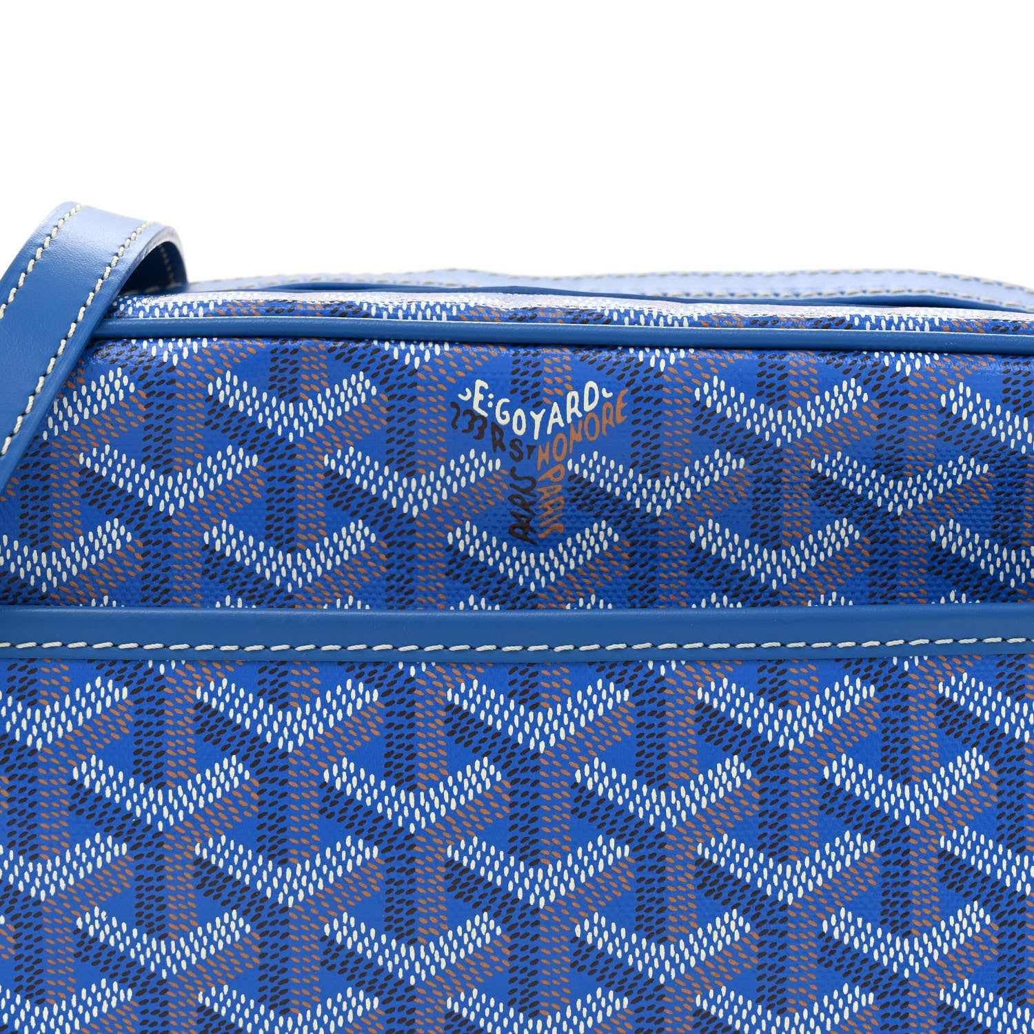 Goyard Goyardine Sac Cap Vert Sky Blue 7 of 12