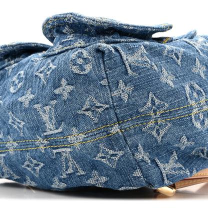 Louis Vuitton Denim Sac a Dos Backpack PM Blue 9 of 10