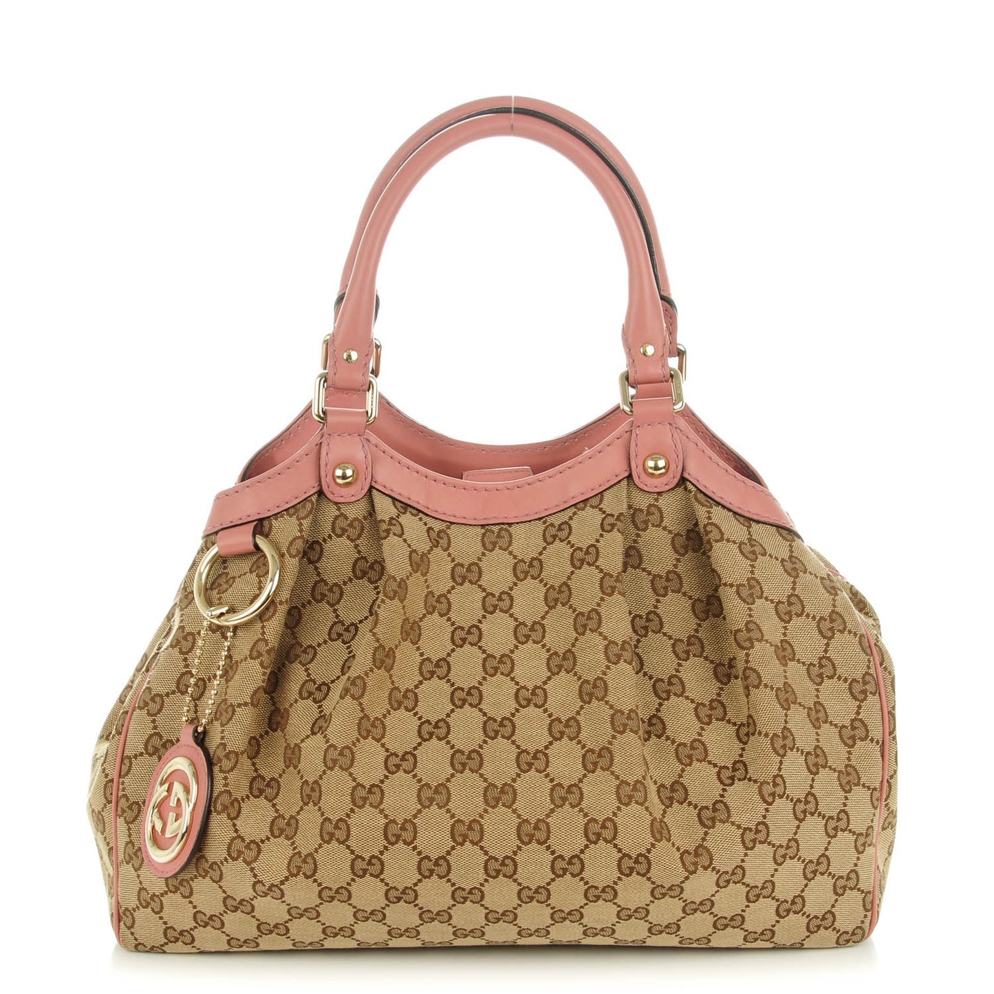 Monogram Medium Sukey Tote Pink