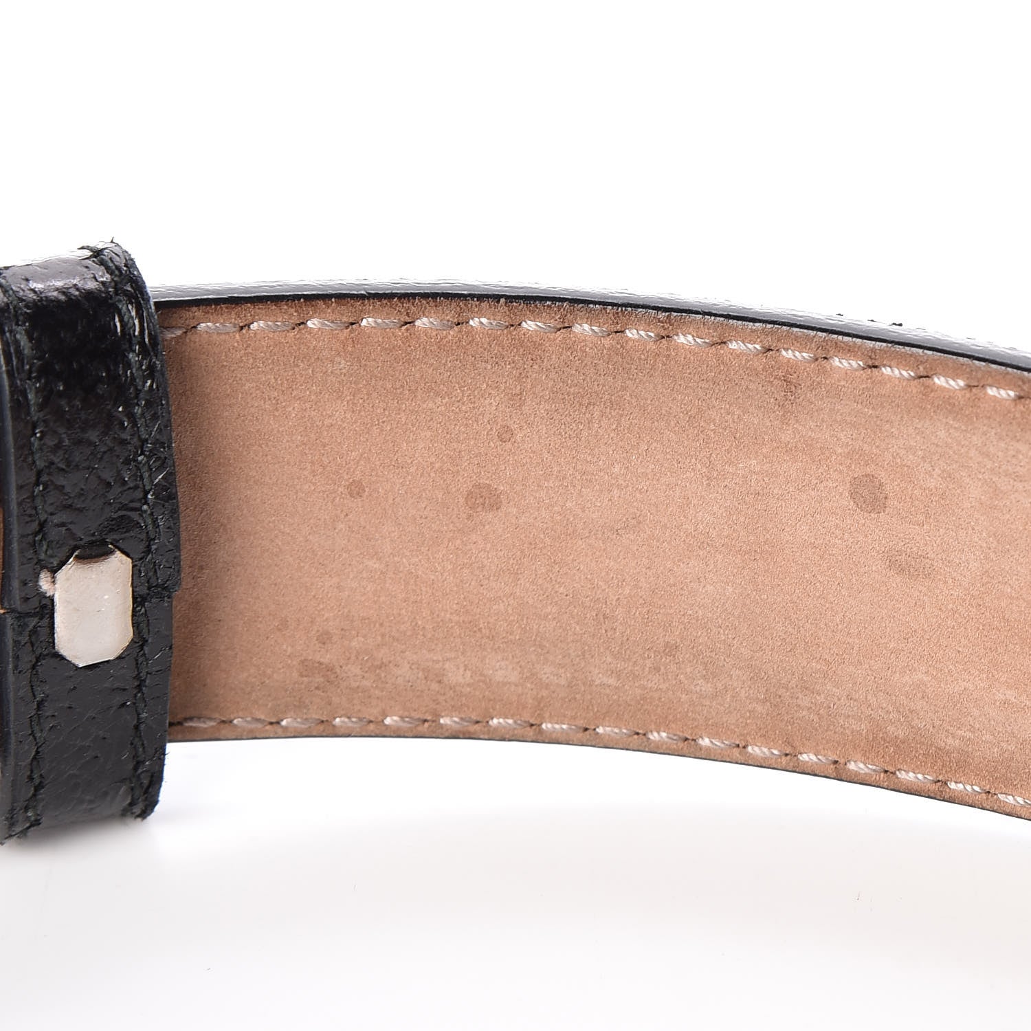 Gucci Monogram Interlocking G Belt 80 32 Black 8 of 8
