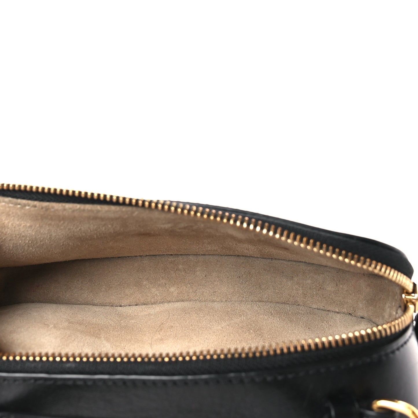 Calfskin Mini C Vanity Bag Black