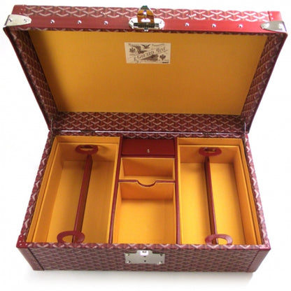 Goyard Custom Wine Degustation Travel Case Red 6 of 10