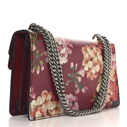 Gucci Calfskin Blooms Print Small Dionysus Shoulder Bag Romantic Cherry Multicolor 3 of 11