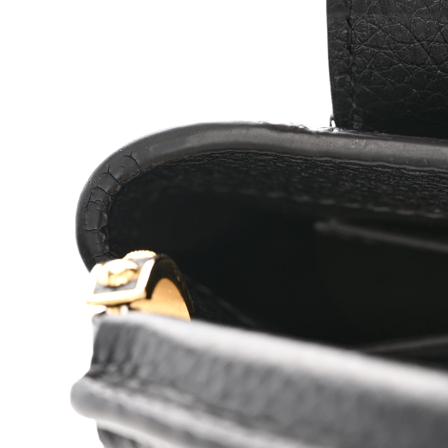 Louis Vuitton Taurillon Mini Capucines Black 15 of 19